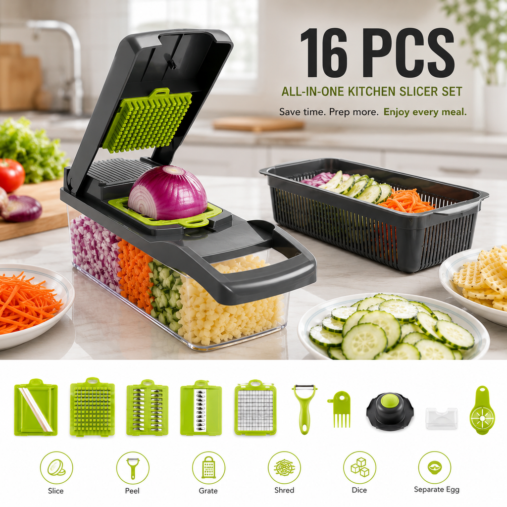 All In One Vegetables Cutter